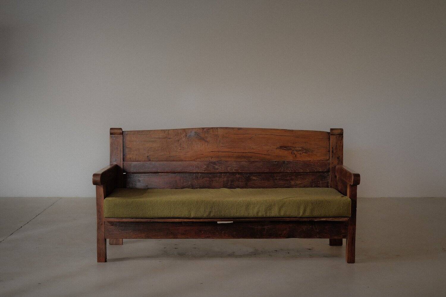 Mountain bench, folk art, 1800