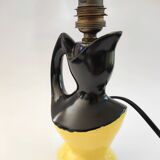 Ceramic lamp circa 1960 Vallauris