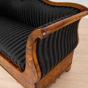 Exceptional 19th Century Biedermeier Walnut Sofa, circa 1850