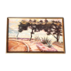 Painting, seascape painting signed LA, 70s