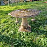 Reinforced concrete table + bench