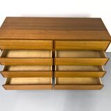 Commode danoise en teck d'Omann Jun, années 1970