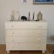 Antique chest of drawers with 4 drawers