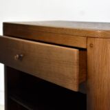 Chest of drawers, small piece of solid oak furniture, jam cabinet.