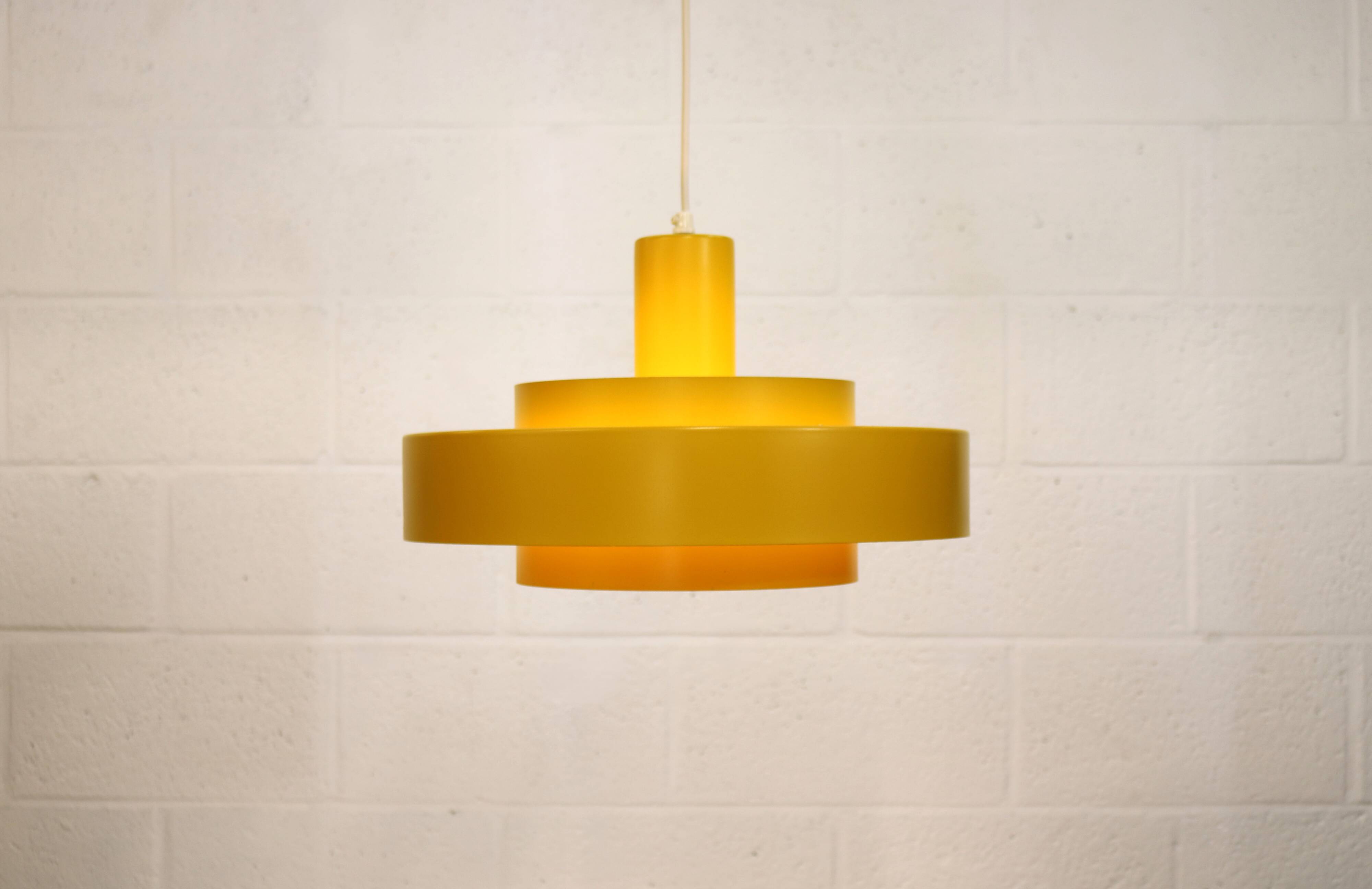 Mid-century modern hanging lamp by Jo Hammerborg - Fog & Morup - model Equ