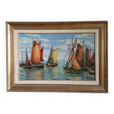 Oil on canvas