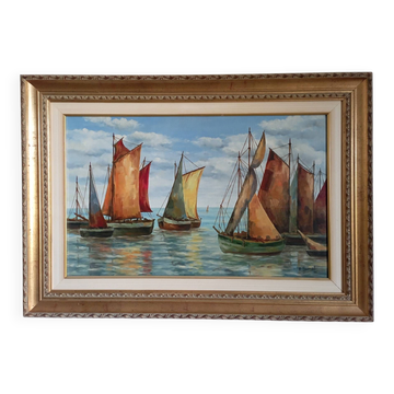 Oil on canvas
