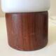 Pair of Philips teak lamps 60s