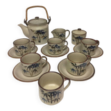 Asian teapot and cups set