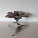 cendrier d'invité ,individuels en forme de fleurs ,en métal