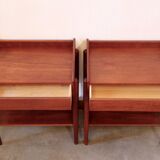 Teak bedside tables model 148 by Borge Mogensen, for Søborg Møbler