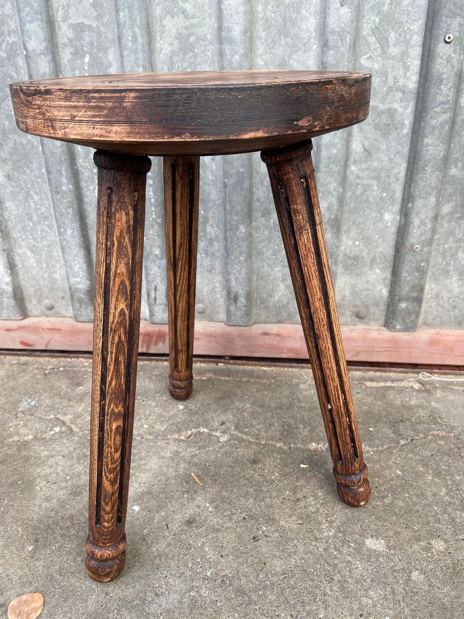 Vintage wooden farm hanger