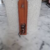 Perplex and teak vintage applique