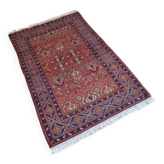 Authentic wool oriental rug