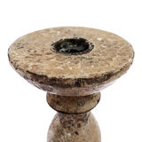Pair of wooden candlesticks