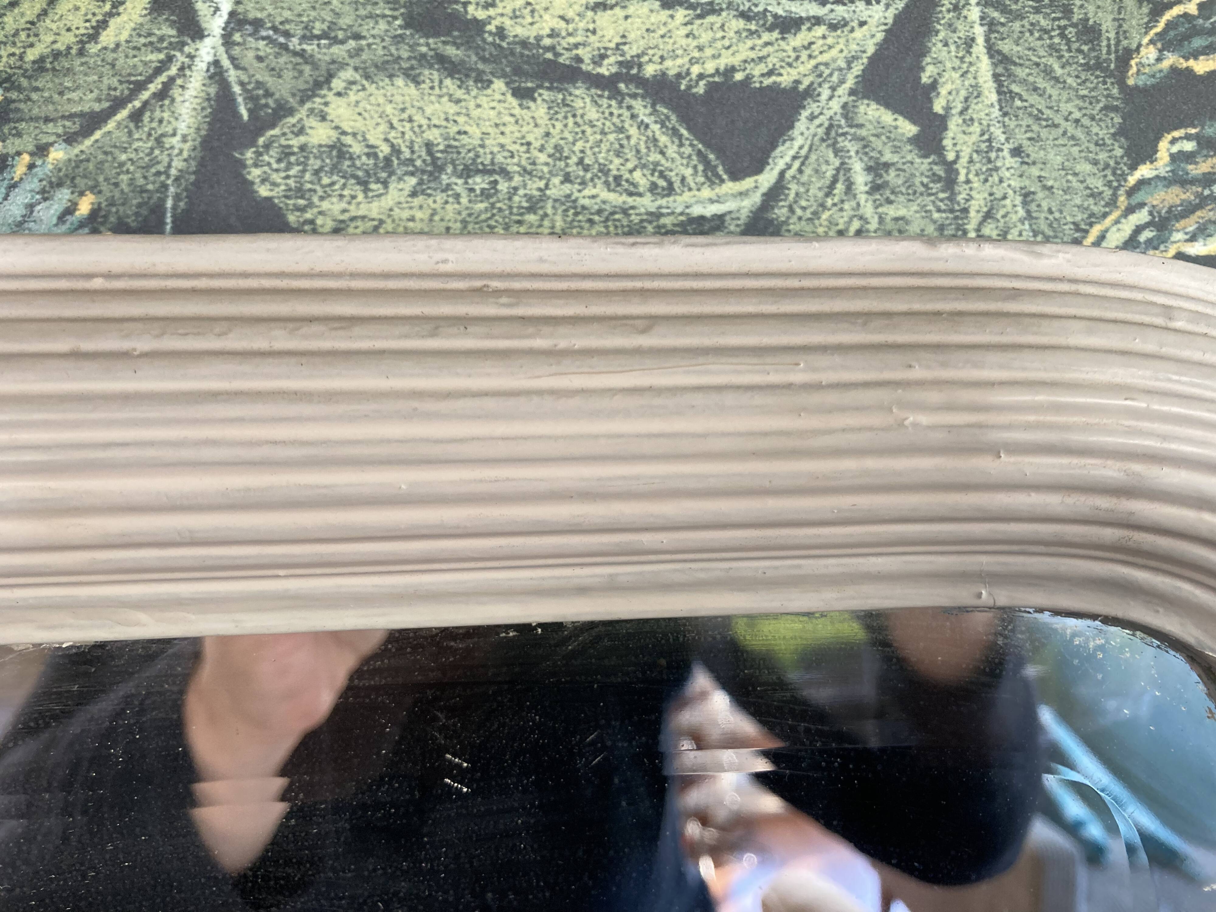 Old mirror louis philippe painted