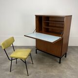 Marcel Gascoin secretary, reconstruction style, 1950s, for Alveole