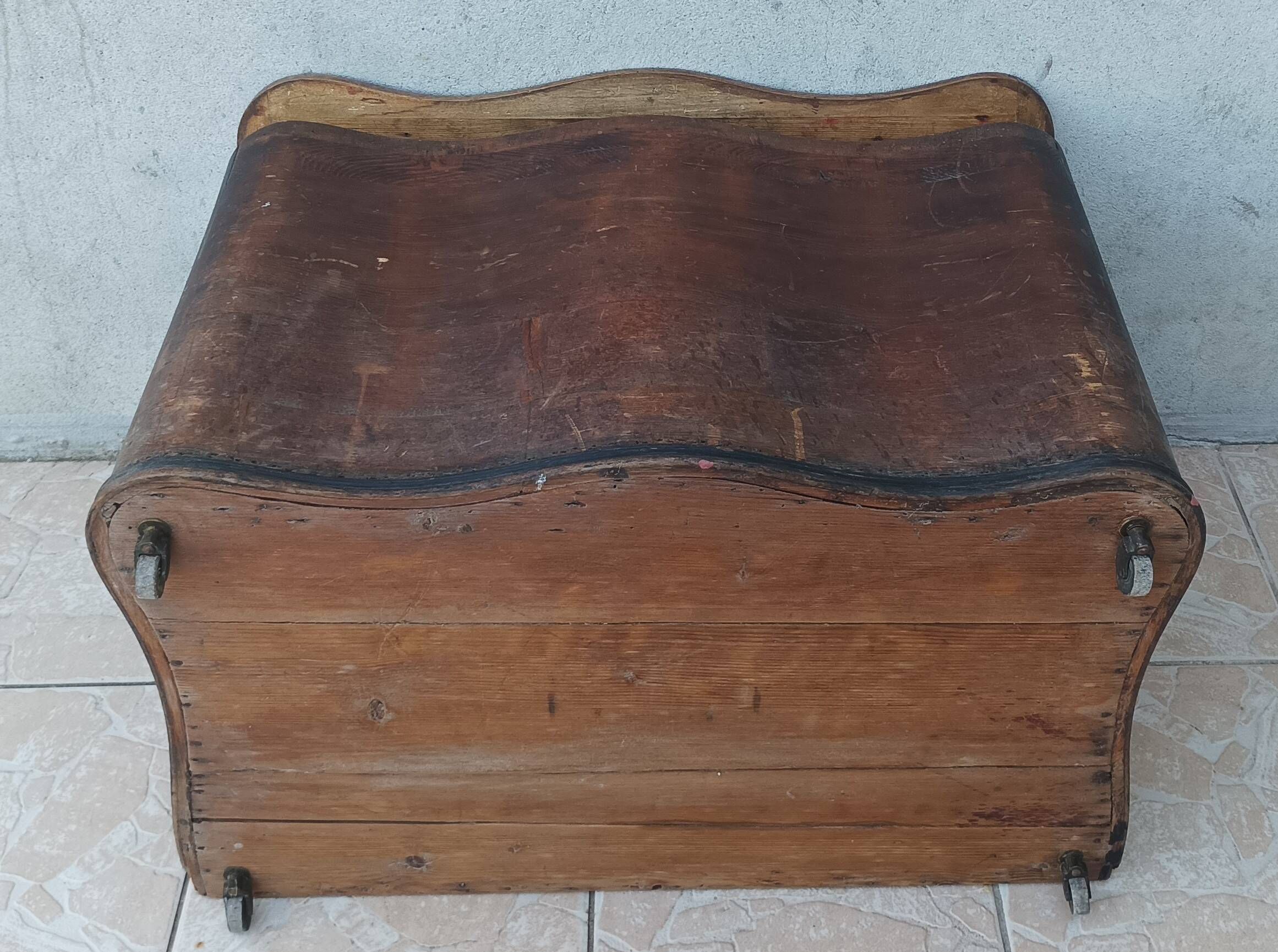 Old pine chest