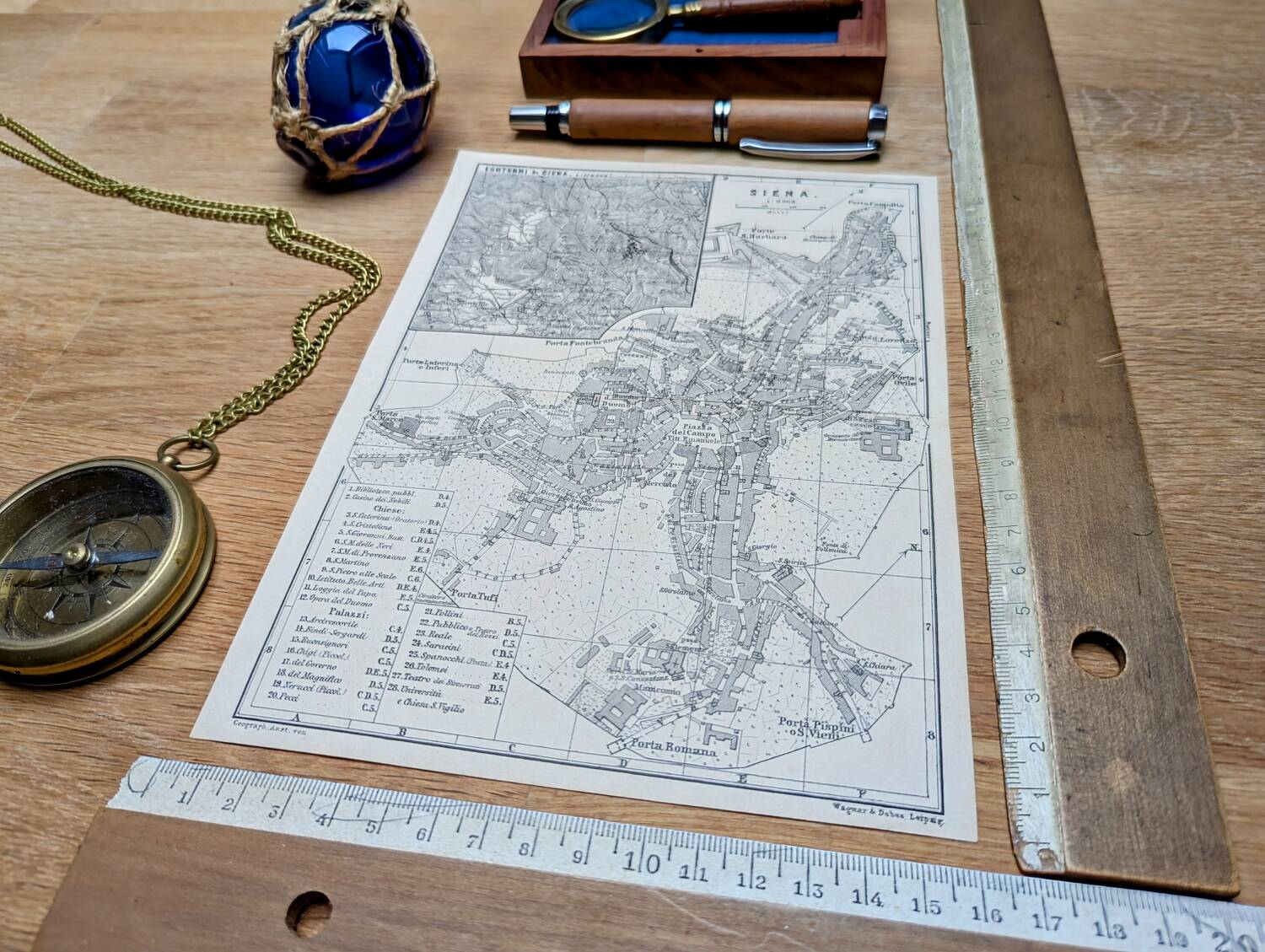 Printed in 1894, Siena, Italy.