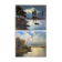 Paintings  "Lakescapes" nocturnal and daytime signed L. Arnoux