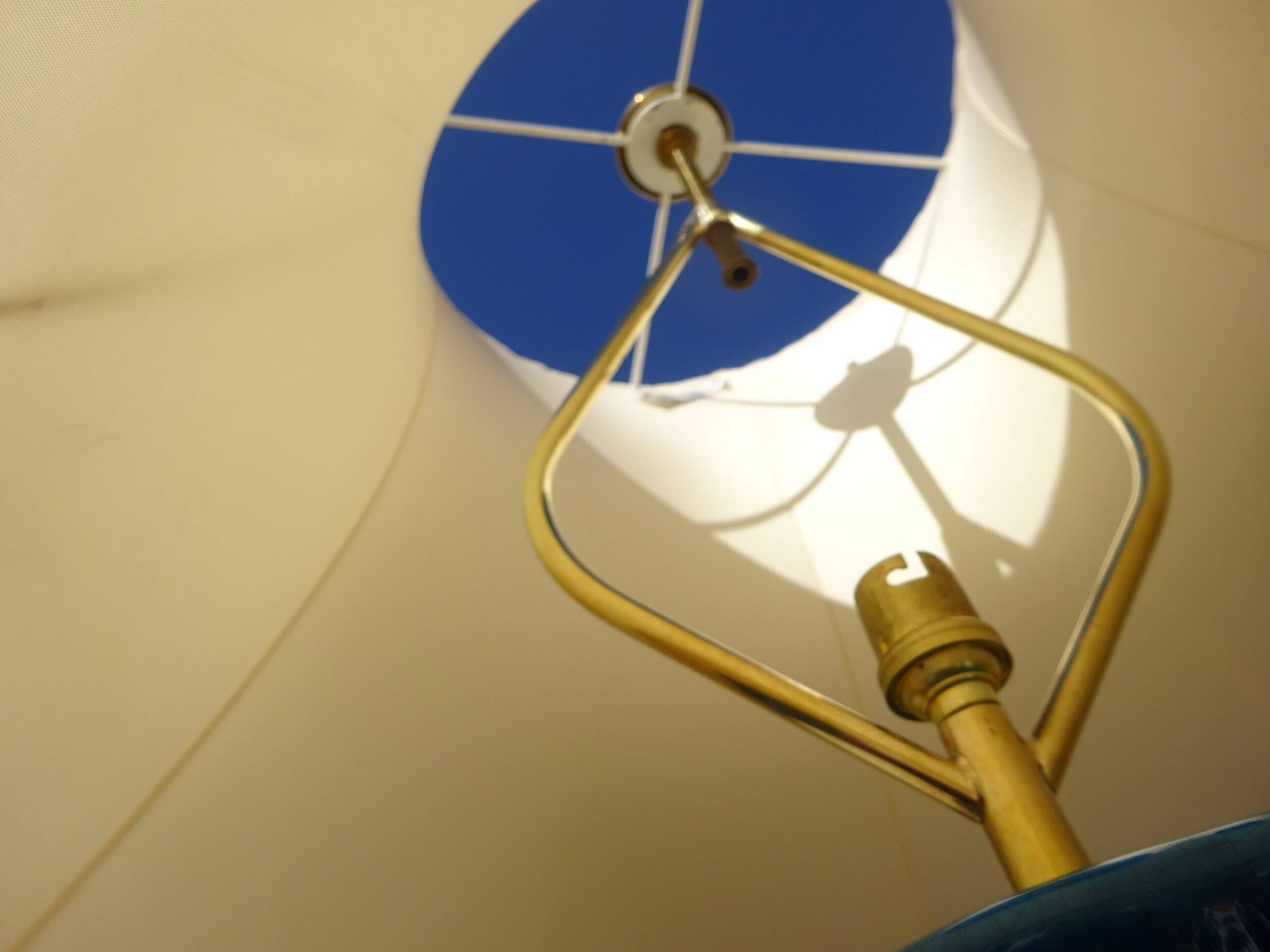 Grande lampe de salon Louis Drimmer