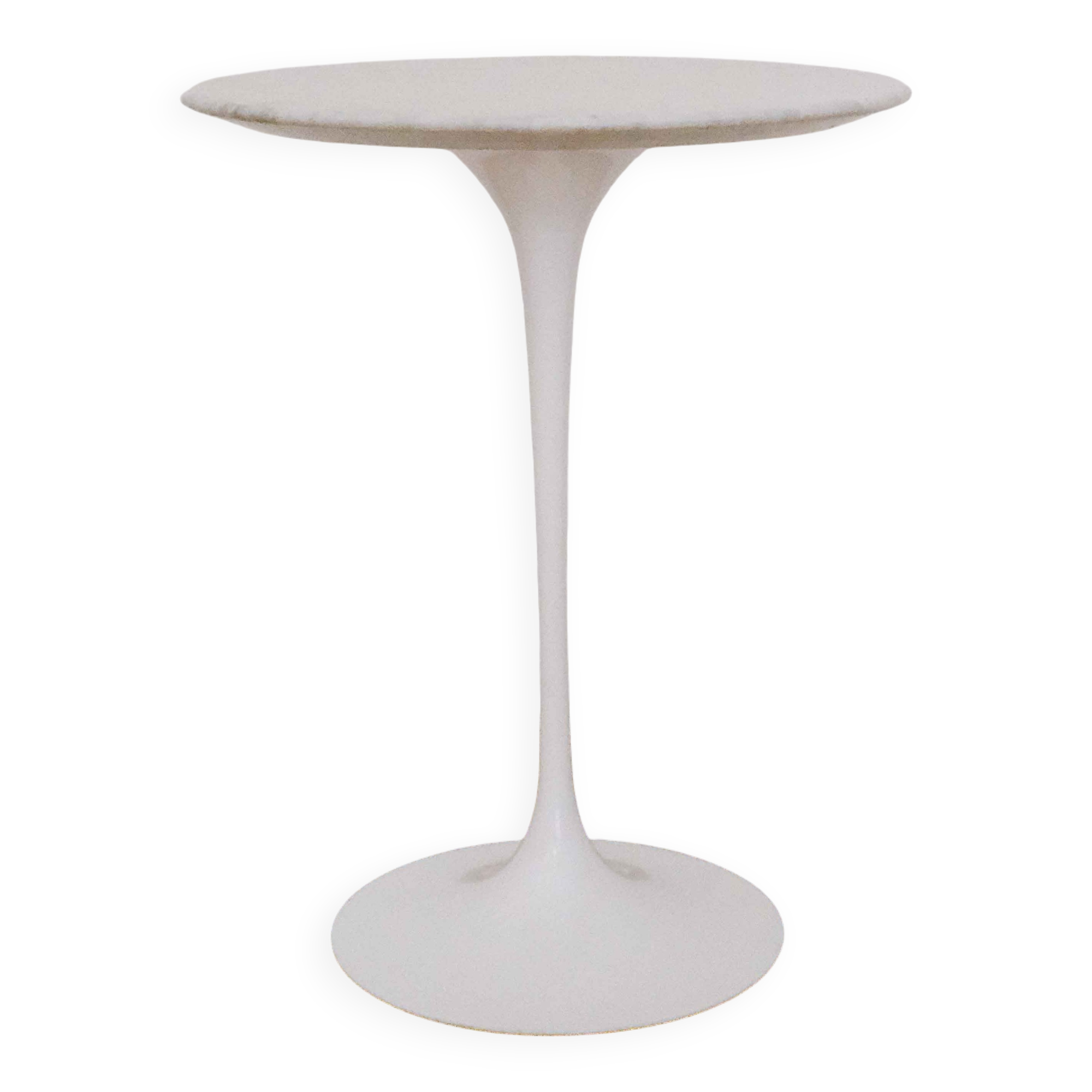 Marble pedestal table by Eero Saarinen for Knoll 1970