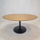 Oval Oak Dining Table by Pierre Paulin for Artifort