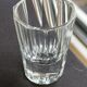 8 Liqueur Glasses – Blown and Cut Crystal