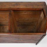 Antique 19th century rustic French trough or alternative storage unit in pi