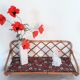 Wall rattan wicker vintage shelf  60s/70s