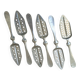Set of 6 antique absinthe spoons Combault