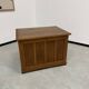 Oak and veneer counter or desk