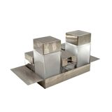 Hollywood regency Cruet-set, Manifattura Zani Italy, 1970s.