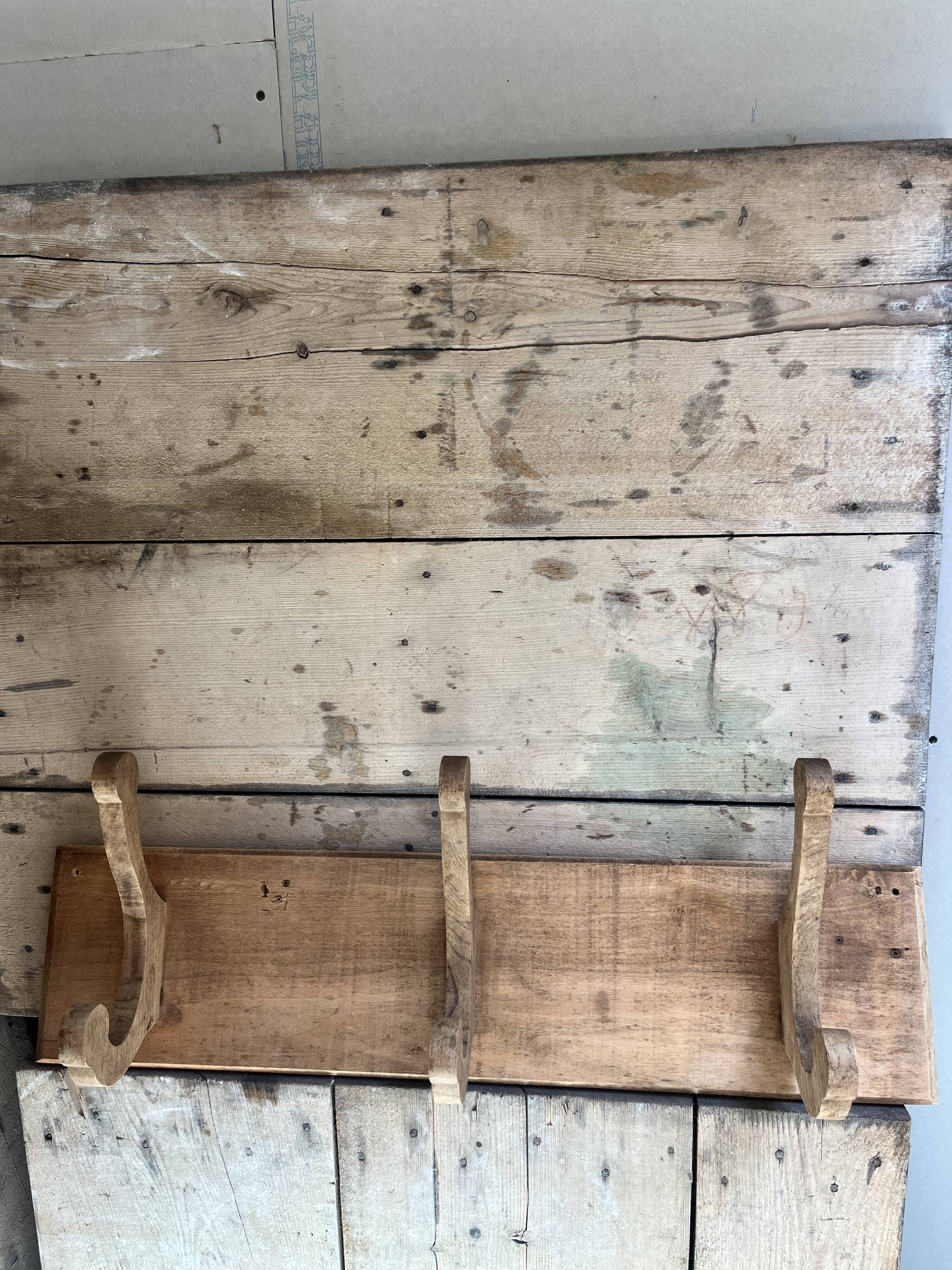 Portemanteau en bois