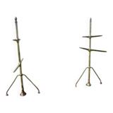 Pair of bronze shop shelves 1900 Siegel Paris