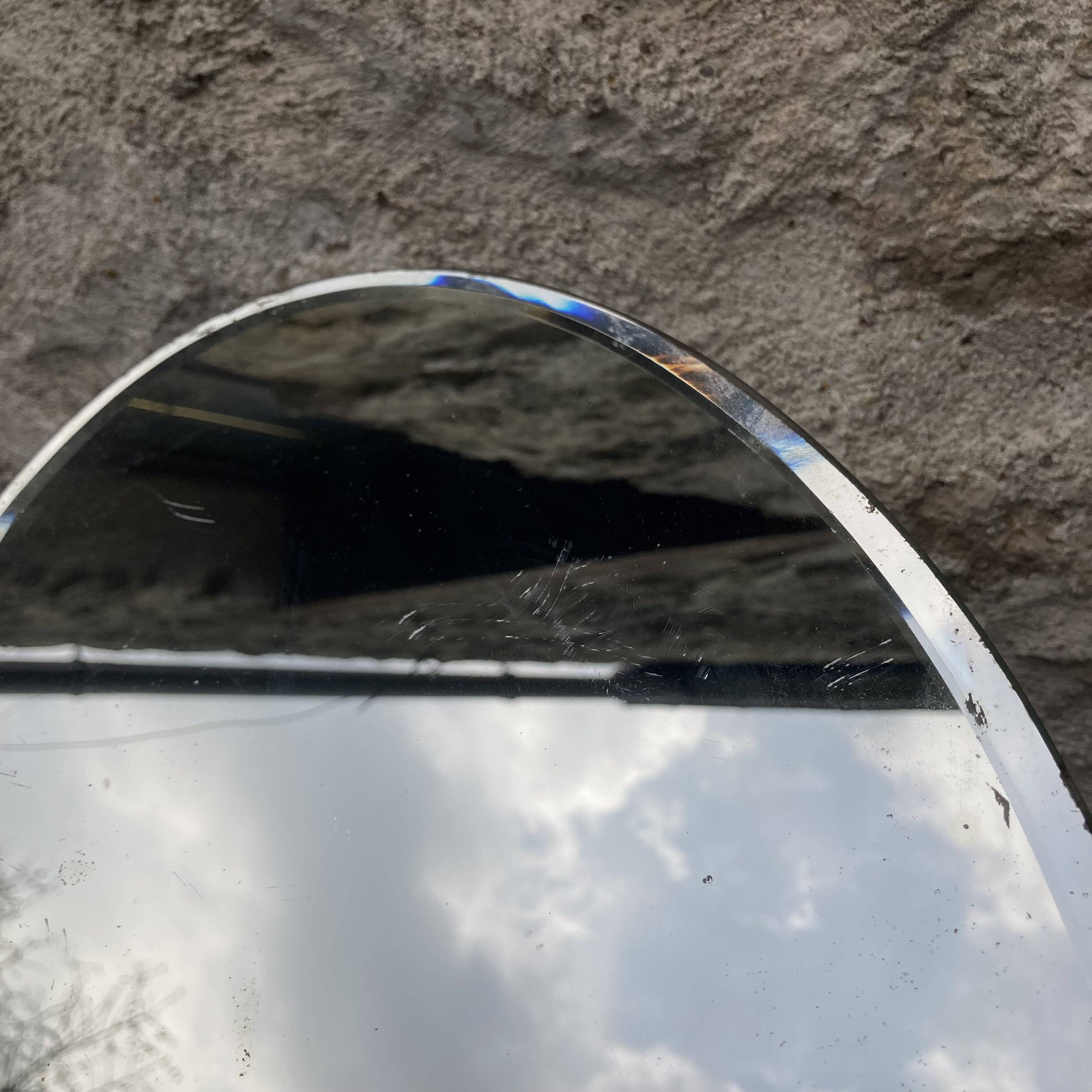 Miroir ancien biseauté