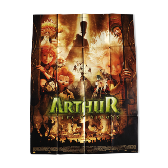 Affiche cinéma originale "Arthur et les minimoys" 120 x 160