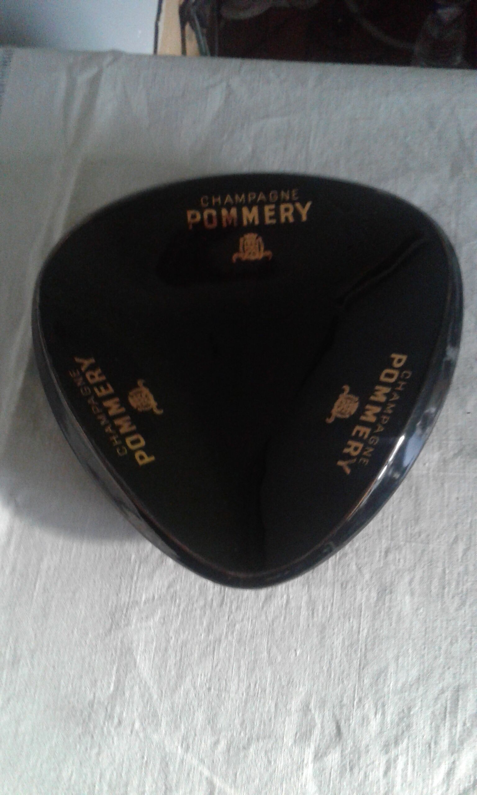 Pommery advertising ashtray