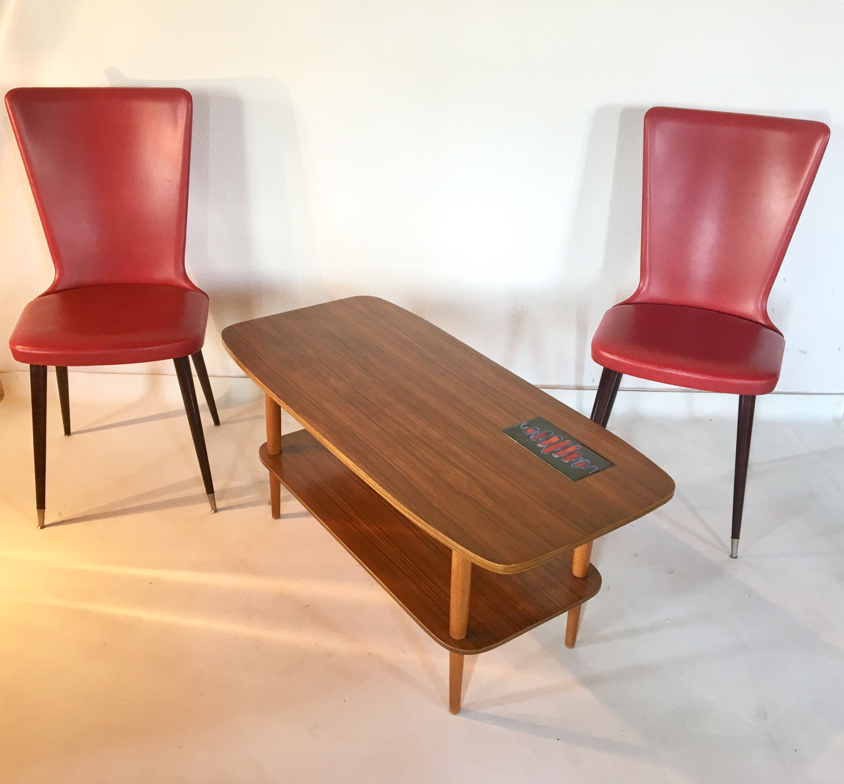 Set of 4 chairs baumann 1966