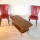 Suite de 4 chaises baumann 1966