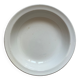Hollow dish in ivory iron earth Digoin Sarreguemines