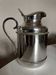 Isothermal salon jug Italy in silver-plated metal, neo-classical 1970.