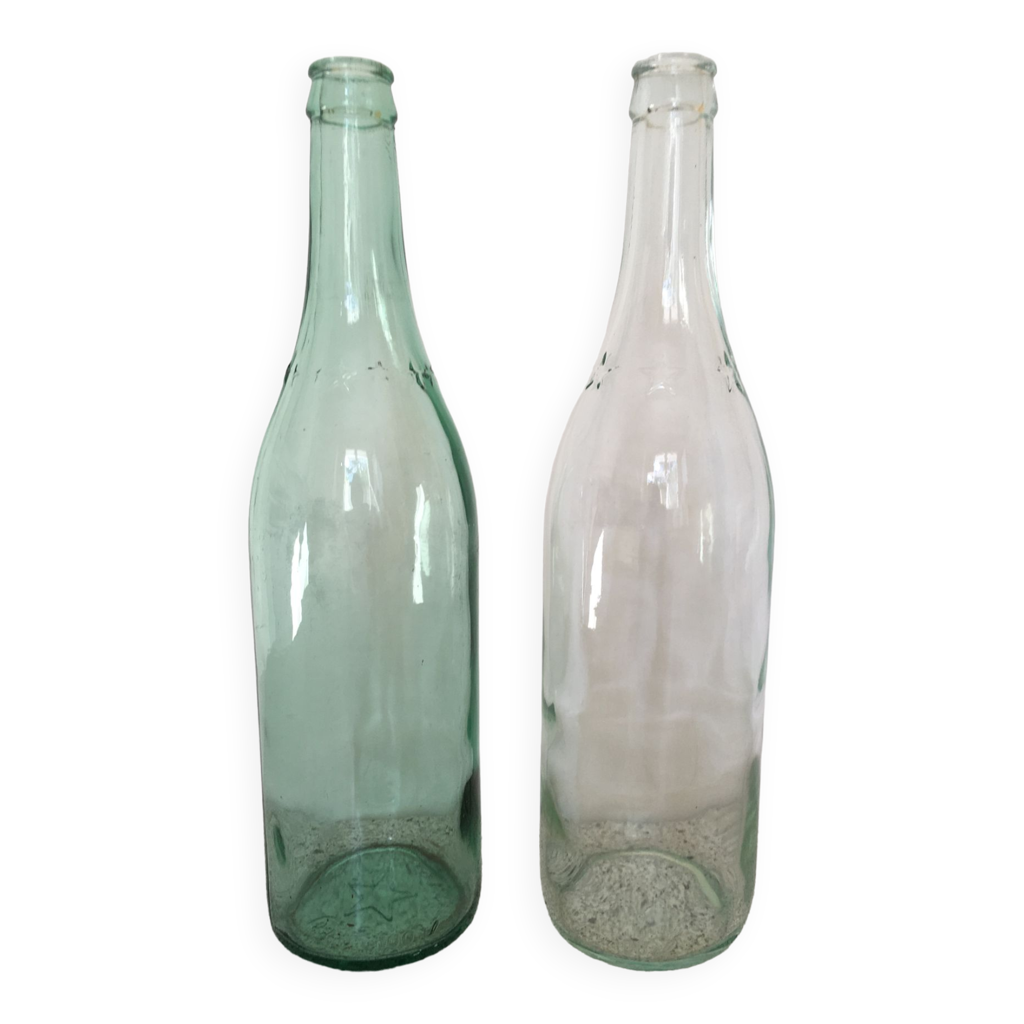 Two 1L star bottles