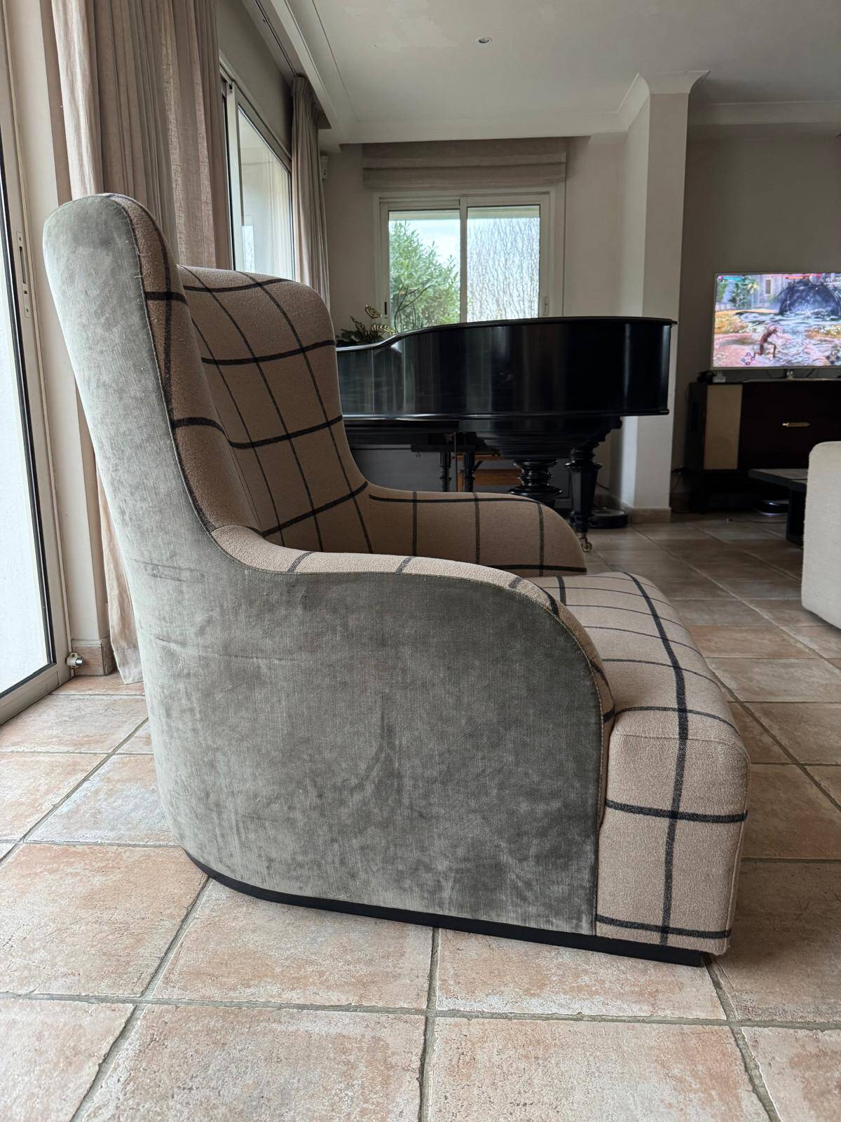 Bergère Meridiani model Liu, designed by Andrea Parisio.