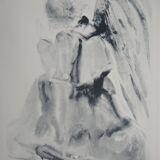 Salvador Dali: Divine Comedy, The Angel, Signed engraving
