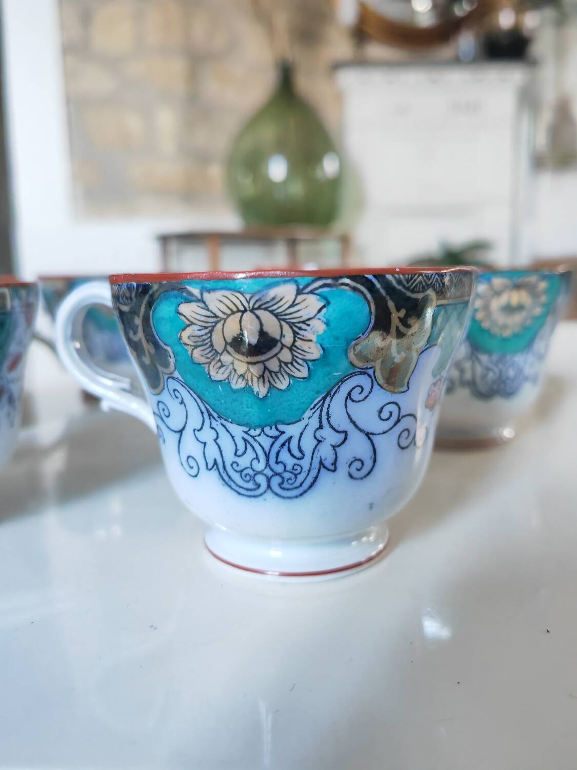 6 Canton Boch Frères cups