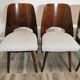 Chaises de salle à manger par Radomir Hoffman pour ton, années 1950, Set de 4