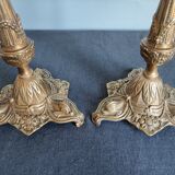 Pair of vintage candlesticks