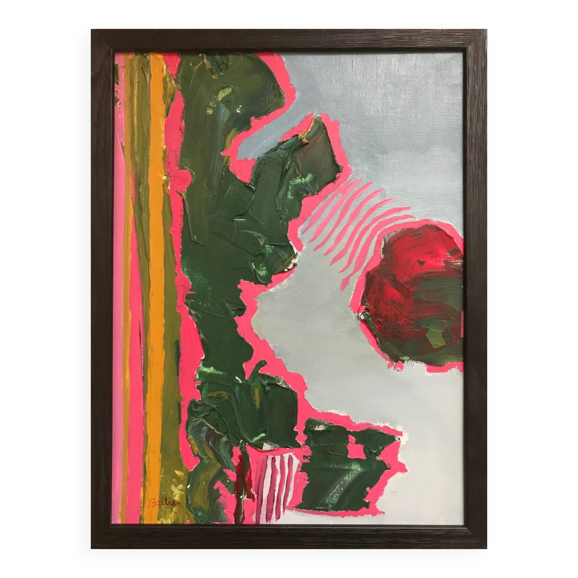 Odile TRAMPONT (1944). To Distance Oneself, 2011. Acrylic/paper