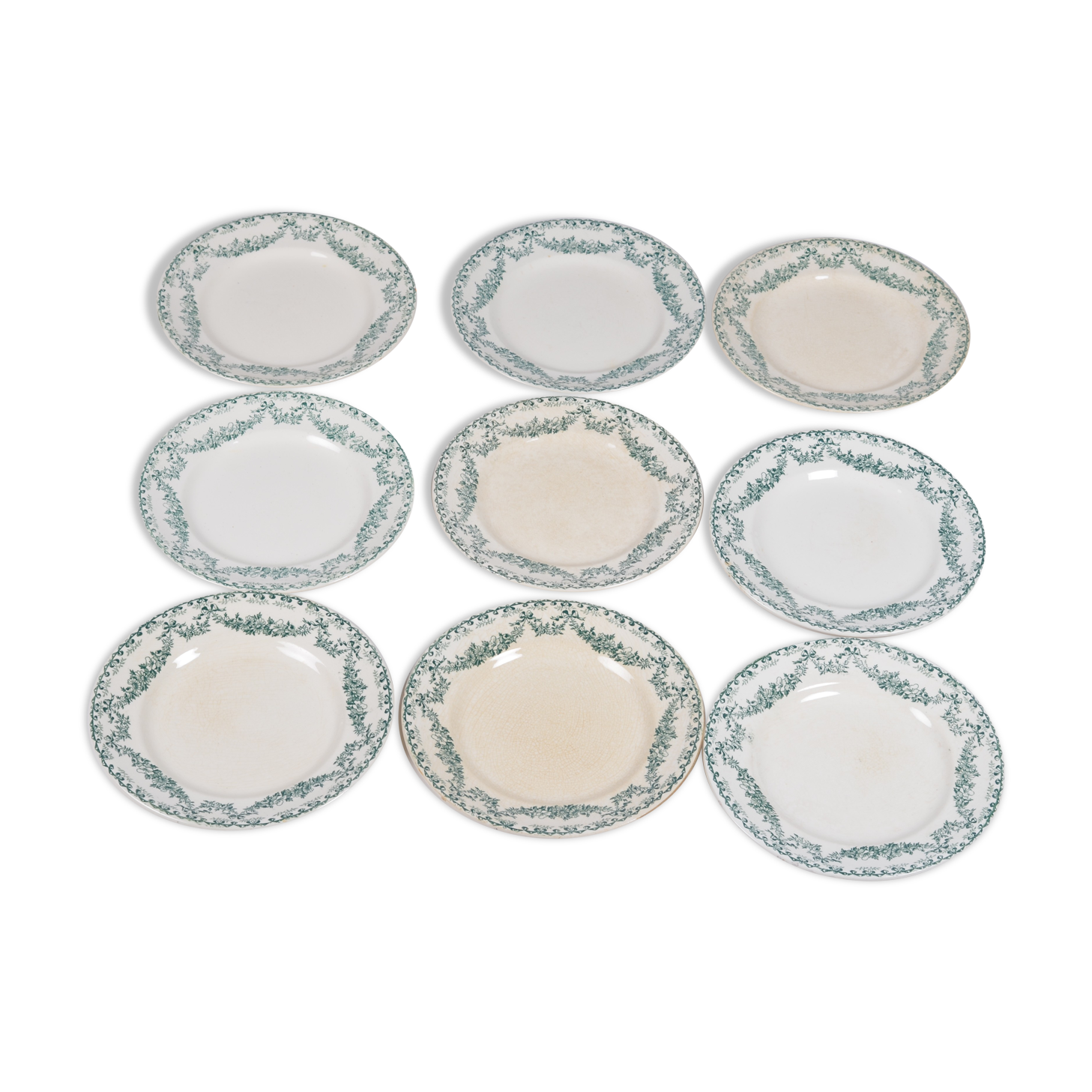 Longwy dessert plates